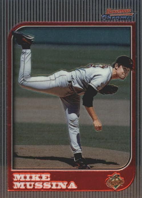 Mike Mussina 1997 bowman Chrome