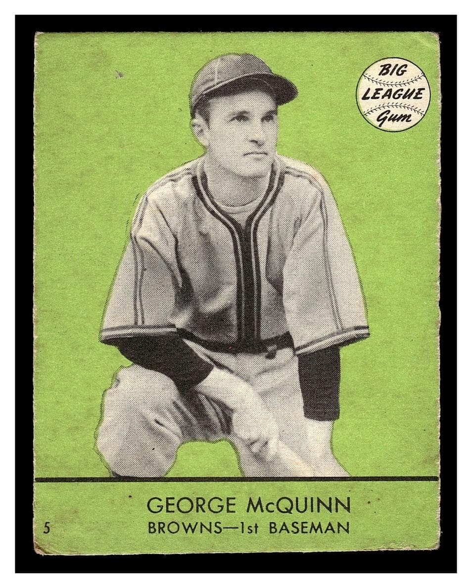 George McQuinn 1941 unknown