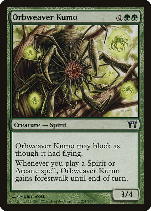 Orbweaver Kumo 2004 Magic: The Gathering Champions of Kamigawa
