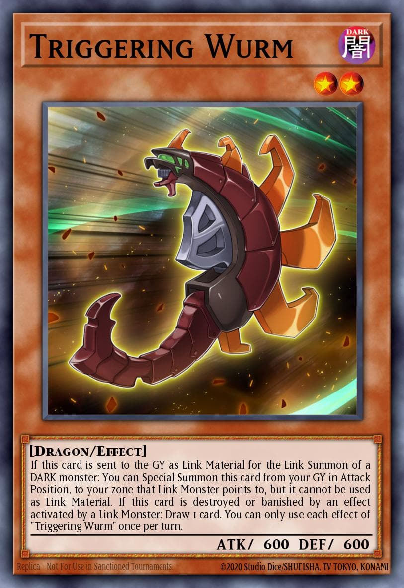 Triggering Wurm 2018 Yu-Gi-Oh! Battles of Legend: Relentless Revenge