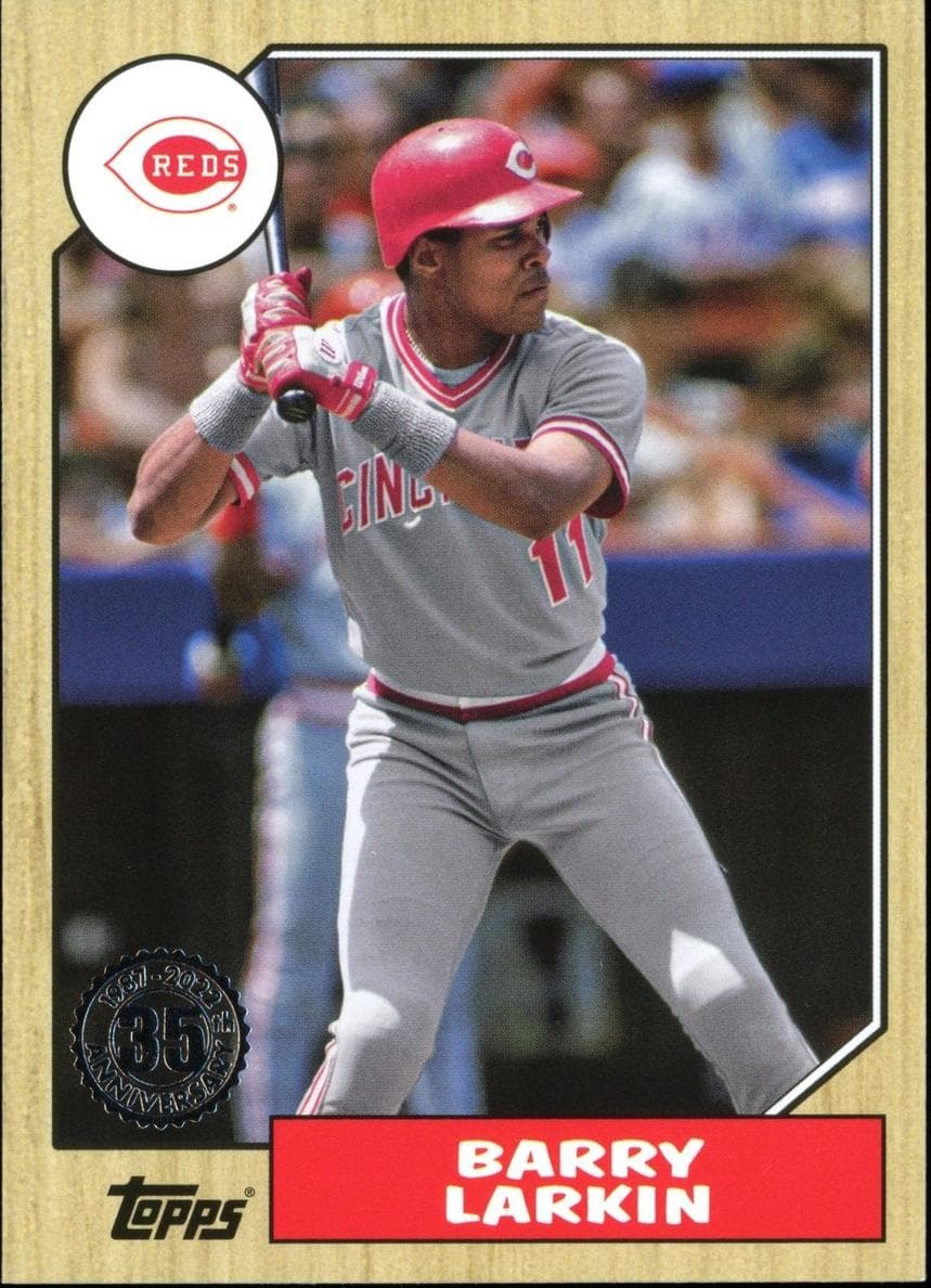 Barry Larkin 2022 topps Topps
