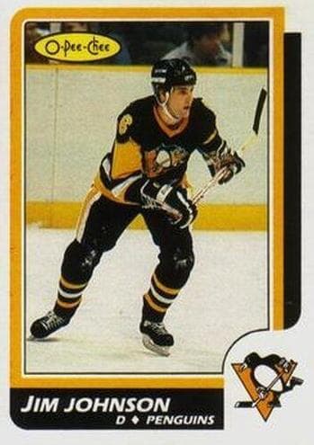 Jim Johnson trading card