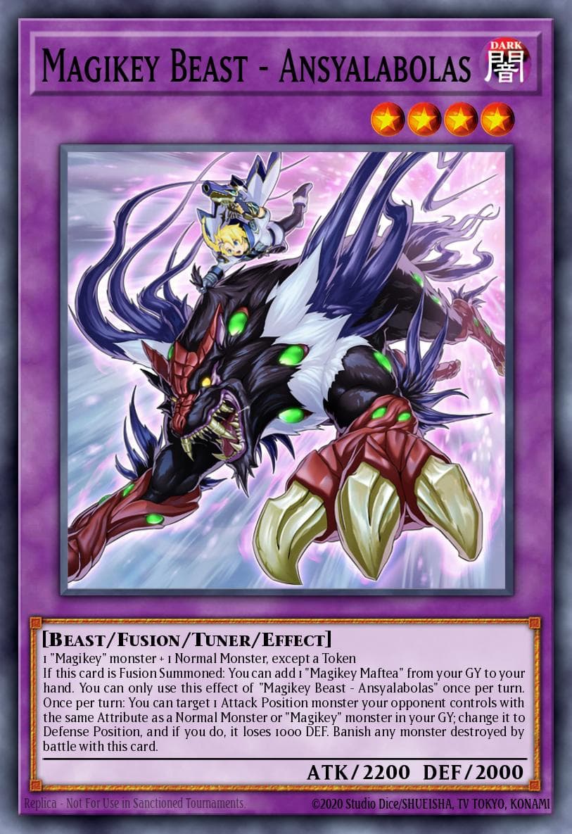 Magikey Beast - Ansyalabolas #DAMA-EN036