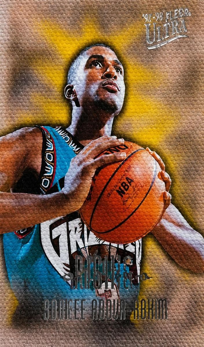 Ray Allen 1996 fleer Fleer
