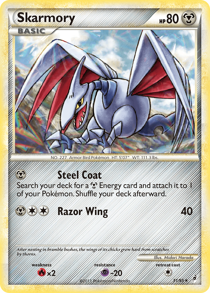 Skarmory 2011 Pokemon Call of Legends