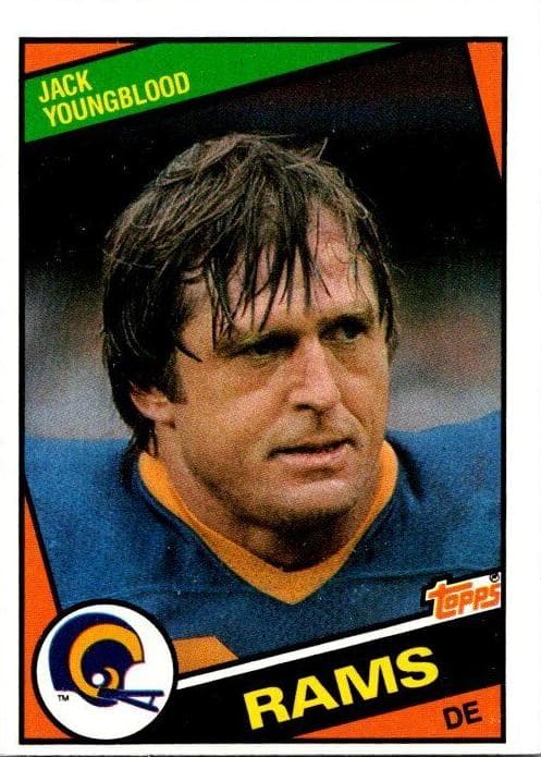 Jack Youngblood 1984 topps