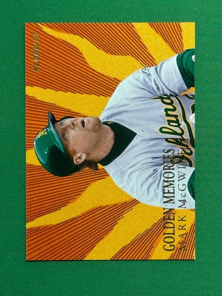 Mark McGwire 1997 fleer Fleer