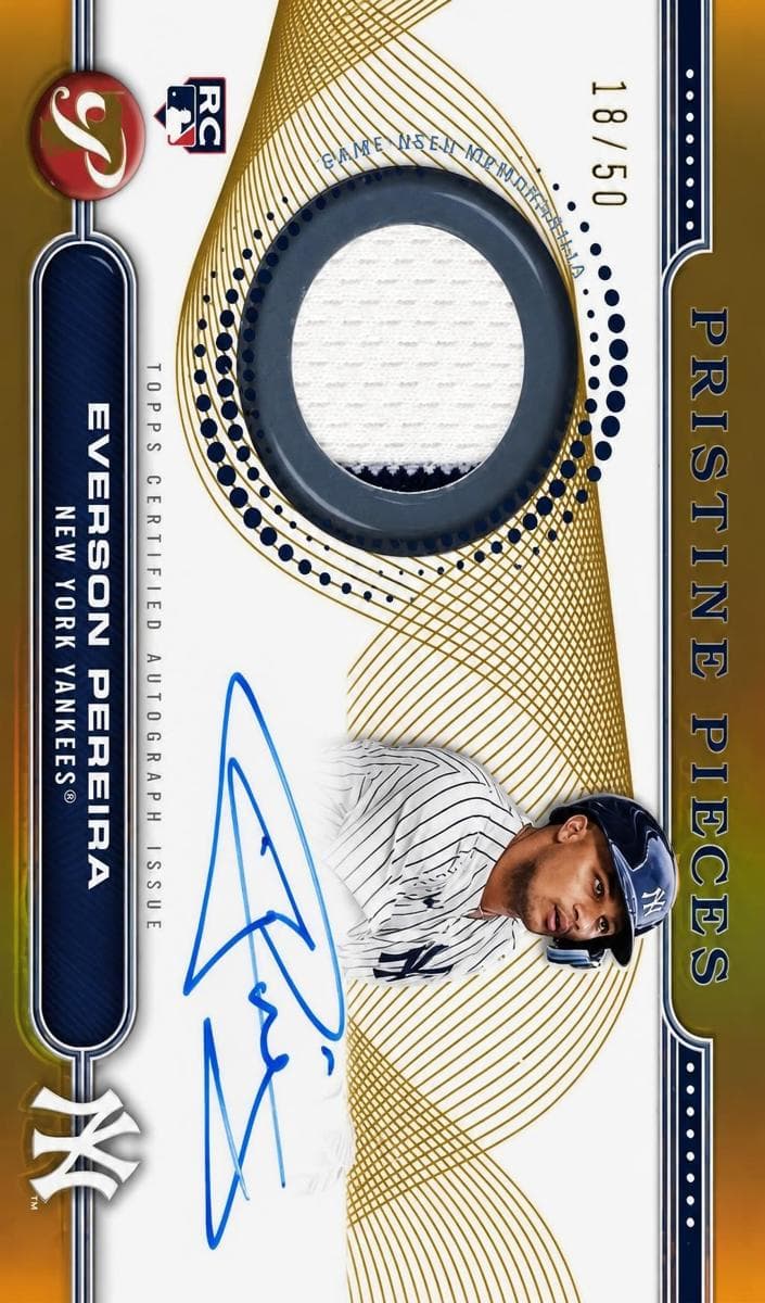 Everson Pereira 2024 topps Topps Pristine