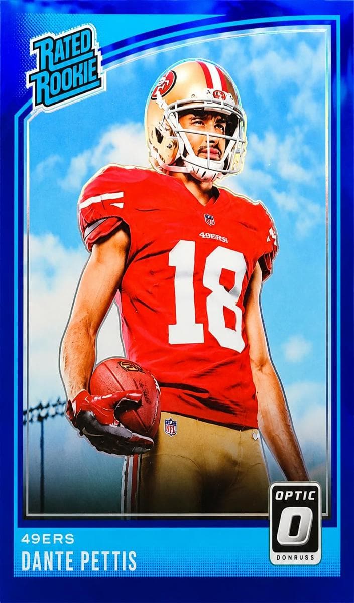 Dante Pettis 2018 panini