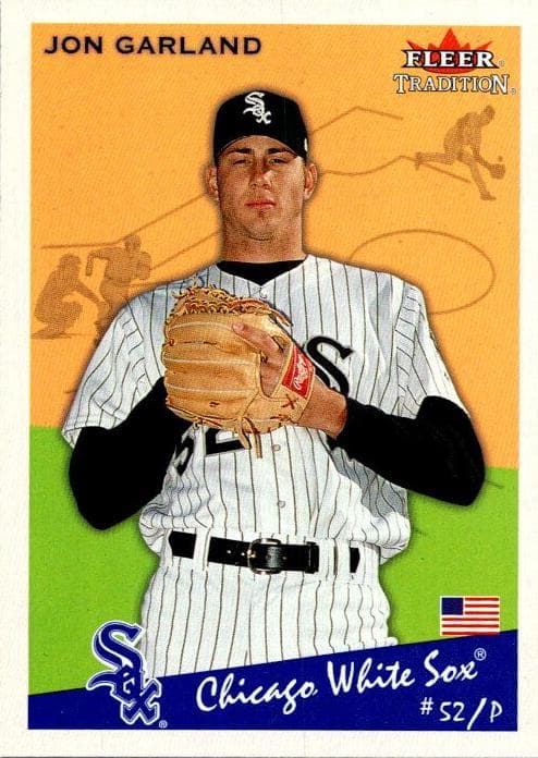 Jon Garland 2002 fleer Tradition
