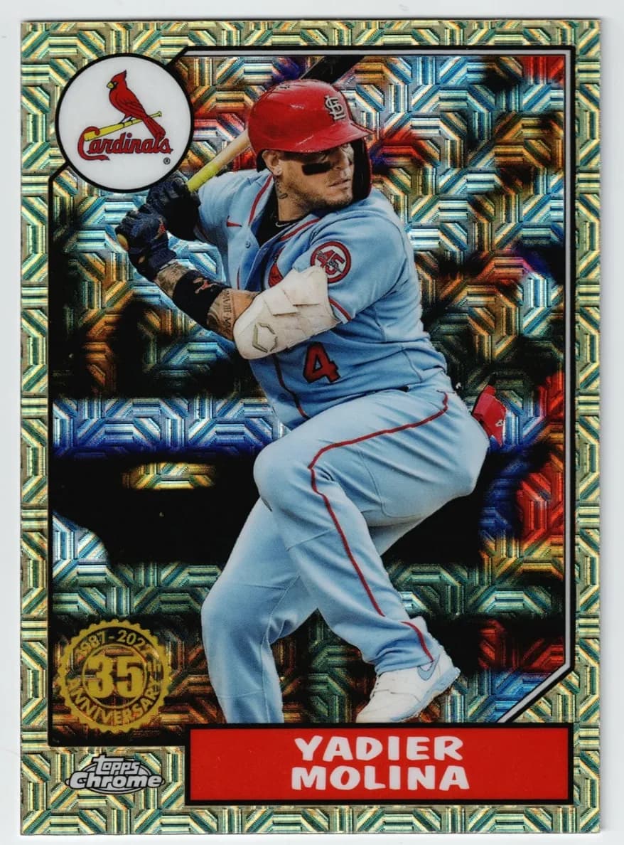 Yadier Molina 2022 topps