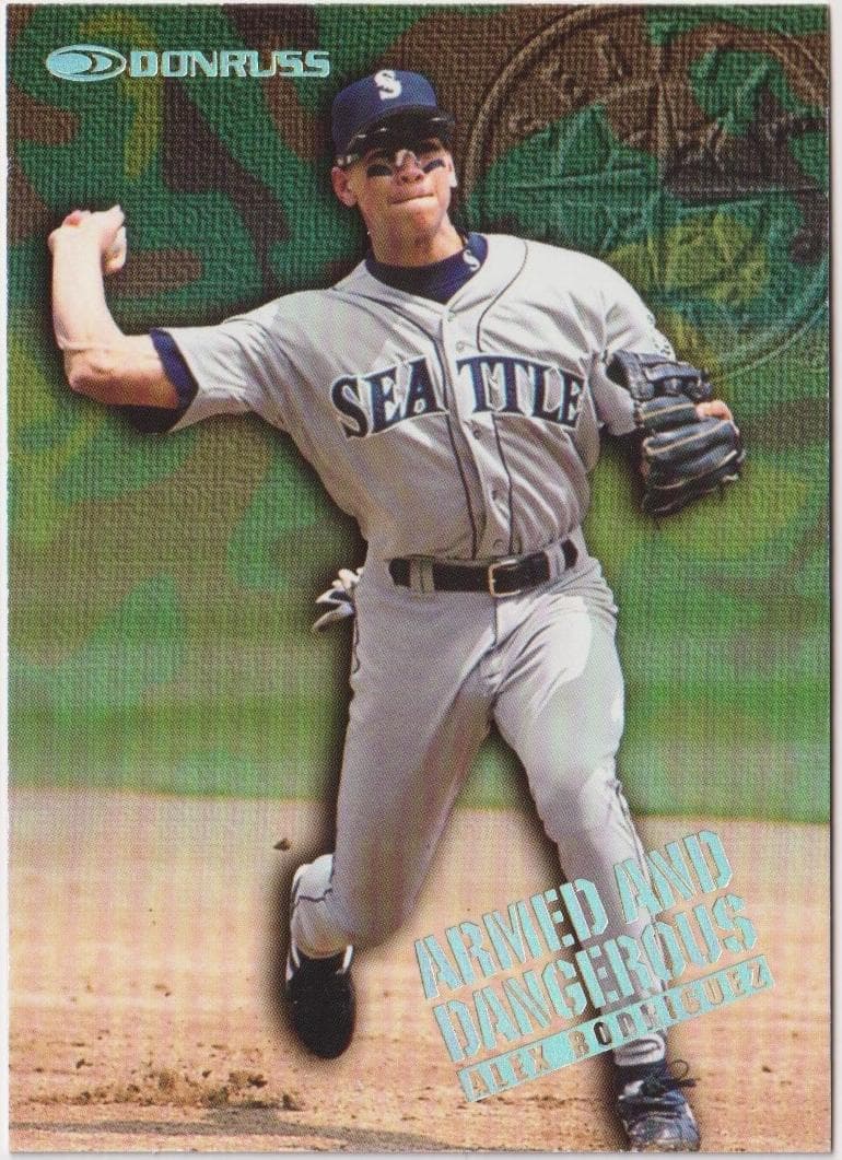 Alex Rodriguez 1997 panini Donruss