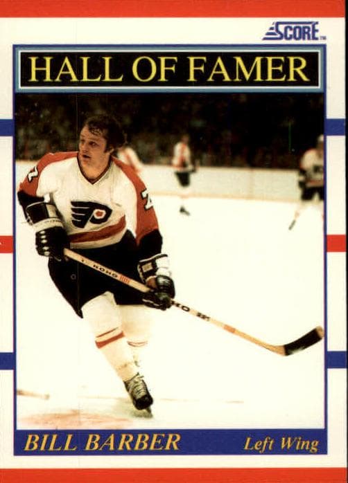 Bill Barber trading card