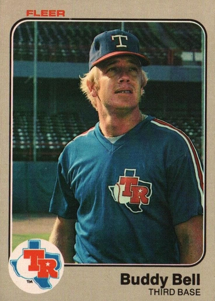 Buddy Bell trading card