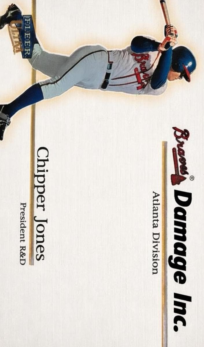 Chipper Jones #4di