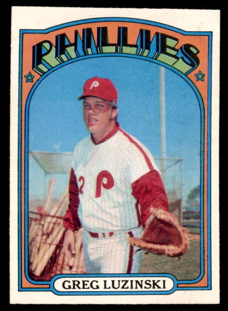 Greg Luzinski 1972 topps O-Pee-Chee