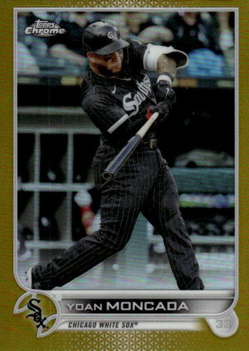 Yoan Moncada 2022 topps Topps Chrome