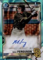 Max Ferguson 2021 bowman Bowman Draft