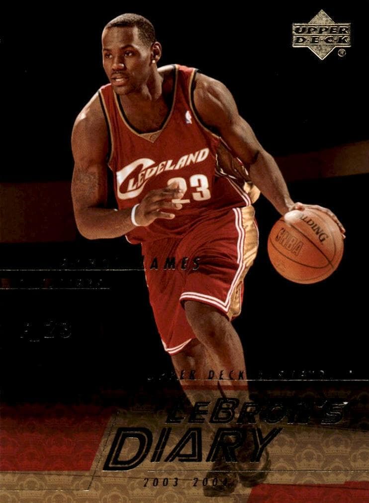 LeBron James 2003 upper-deck Upper Deck
