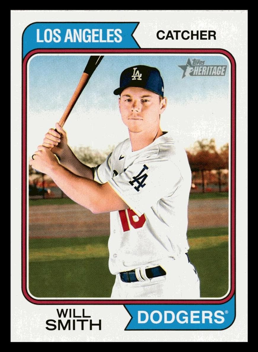 Will Smith 2023 topps Topps Heritage