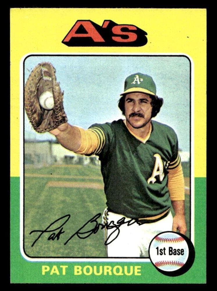 Pat Bourque 1975 topps Topps