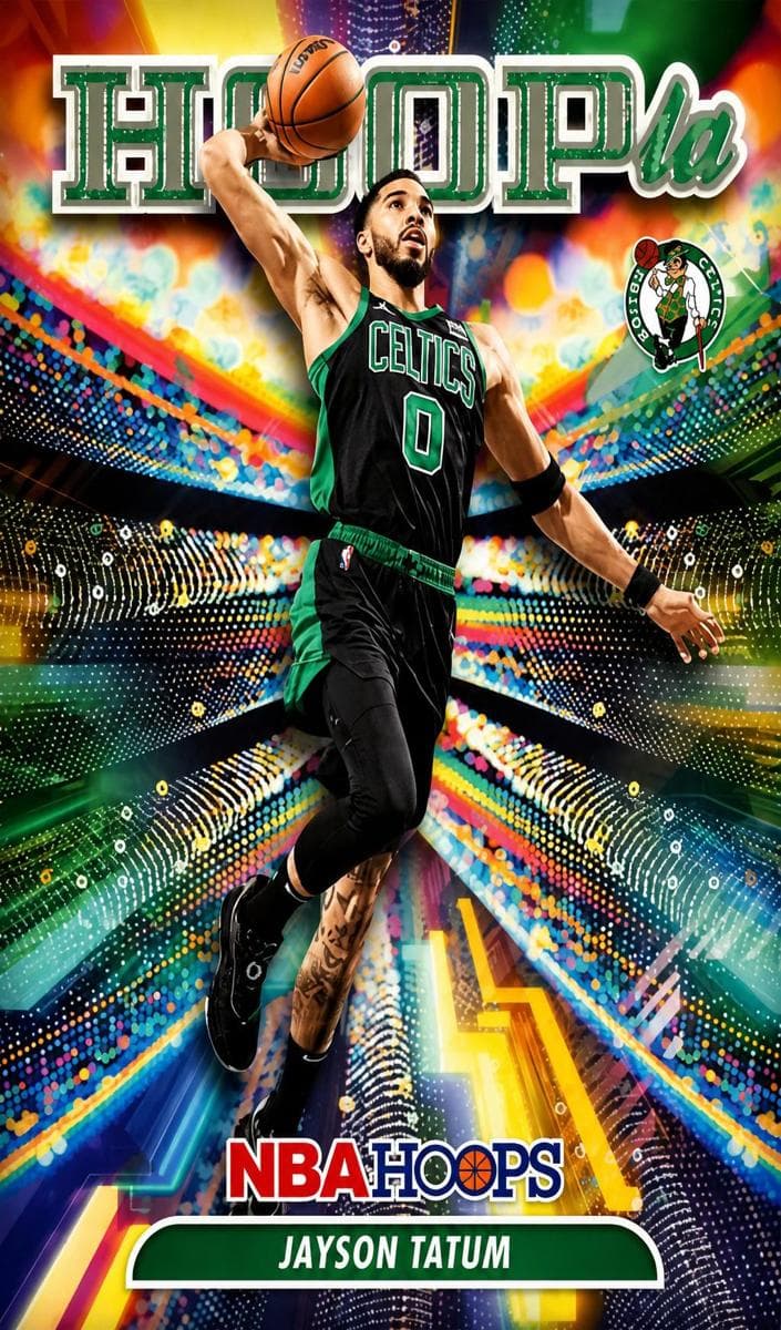 Jayson Tatum 2022 panini Hoops