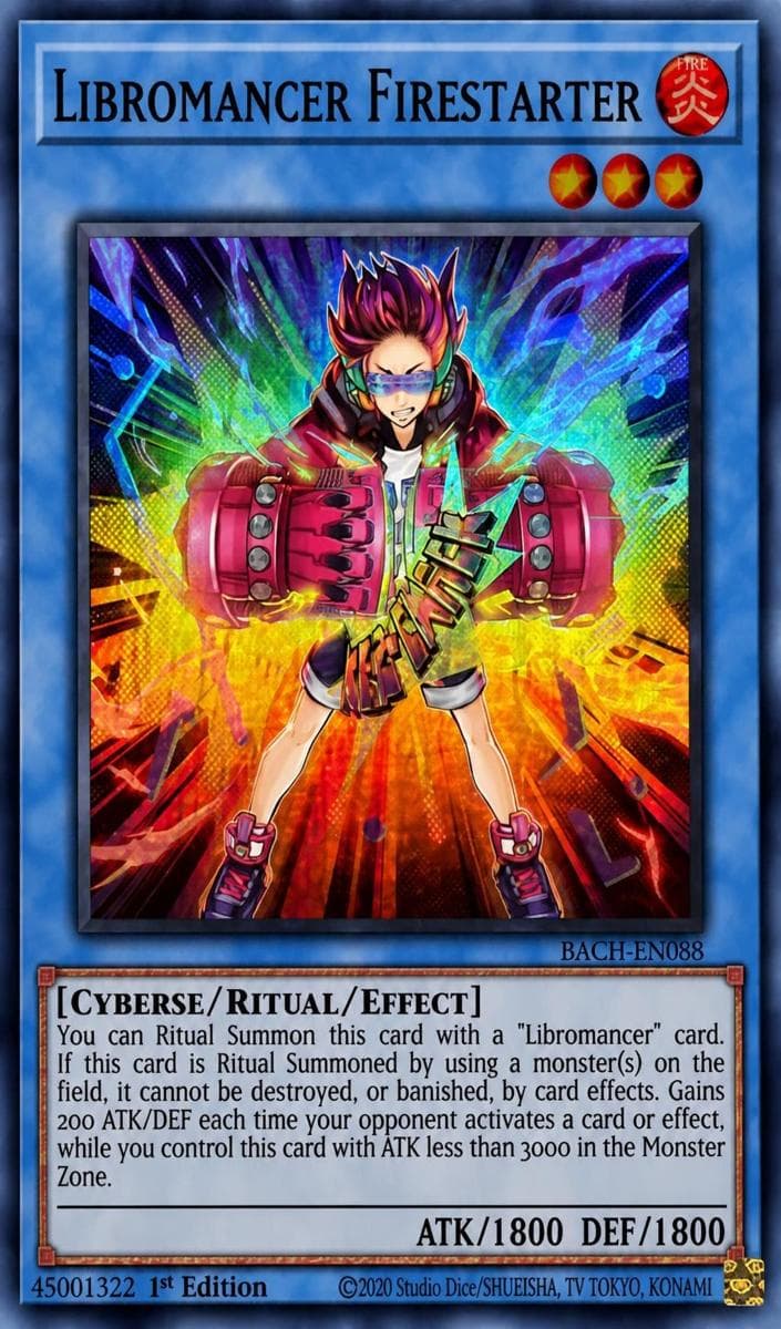 Libromancer Firestarter 2022 Yu-Gi-Oh!