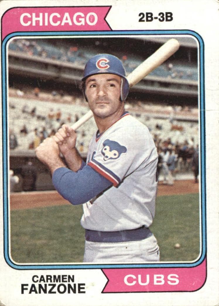Carmen Fanzone 1974 topps Topps