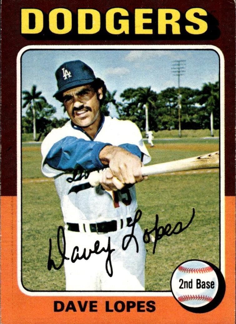 Dave Lopes 1975 topps O-Pee-Chee