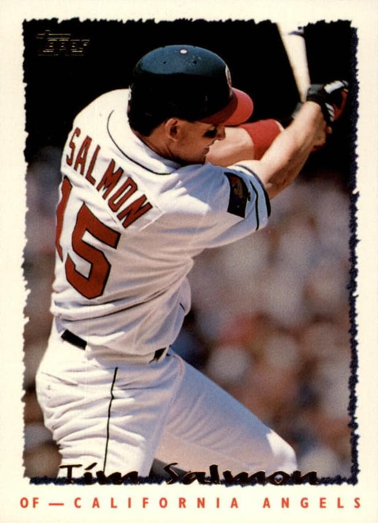 Tim Salmon 1995 topps Topps