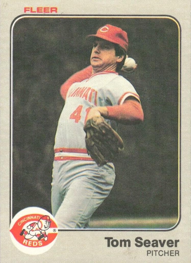 Tom Seaver trading card