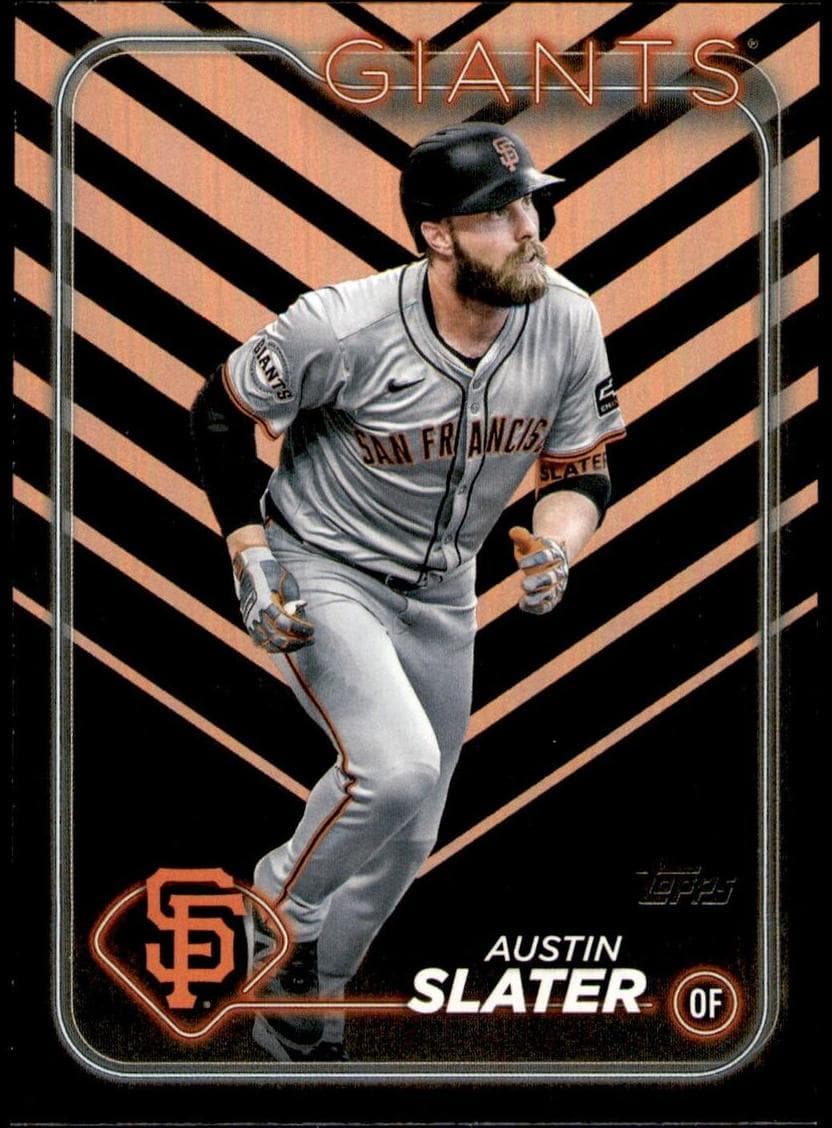 Austin Slater trading card