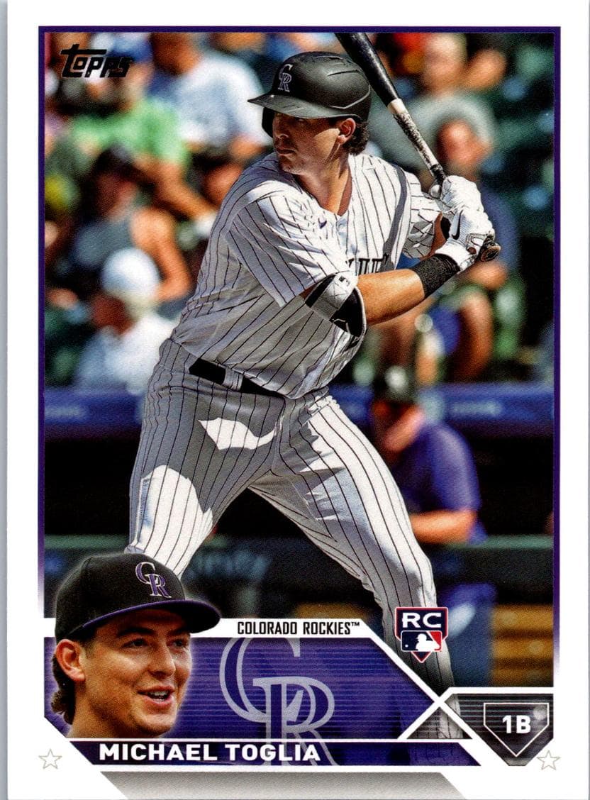 Michael Toglia trading card
