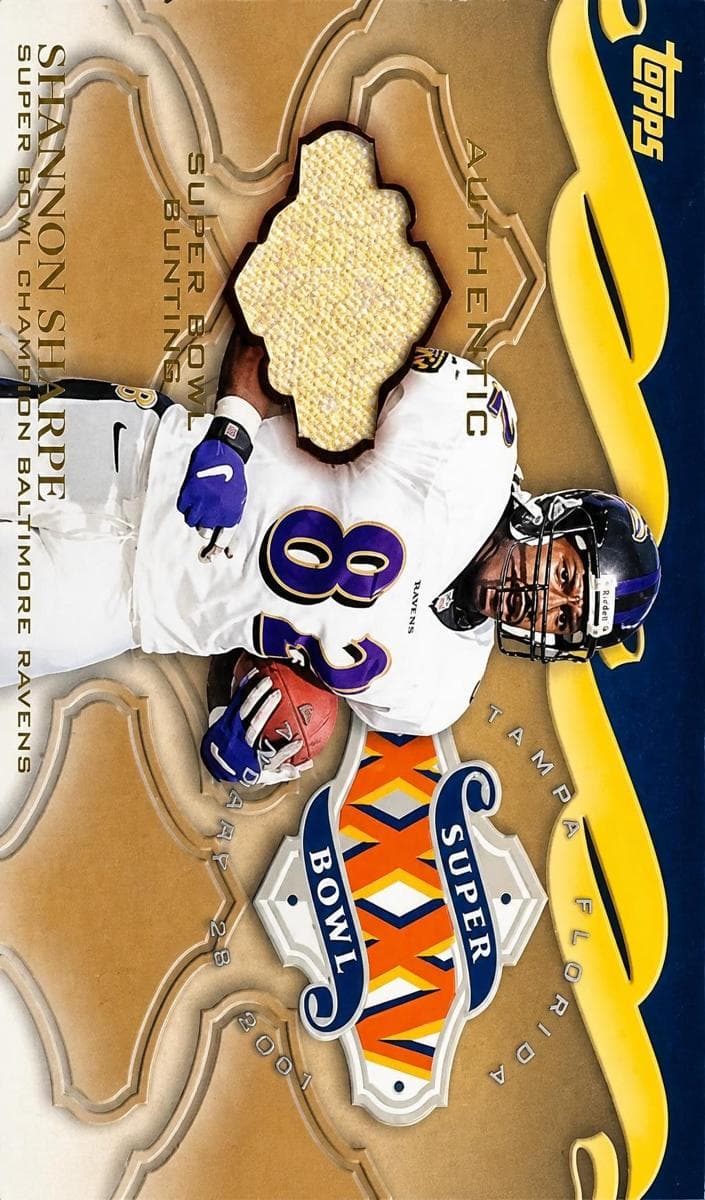 Shannon Sharpe 2001 topps