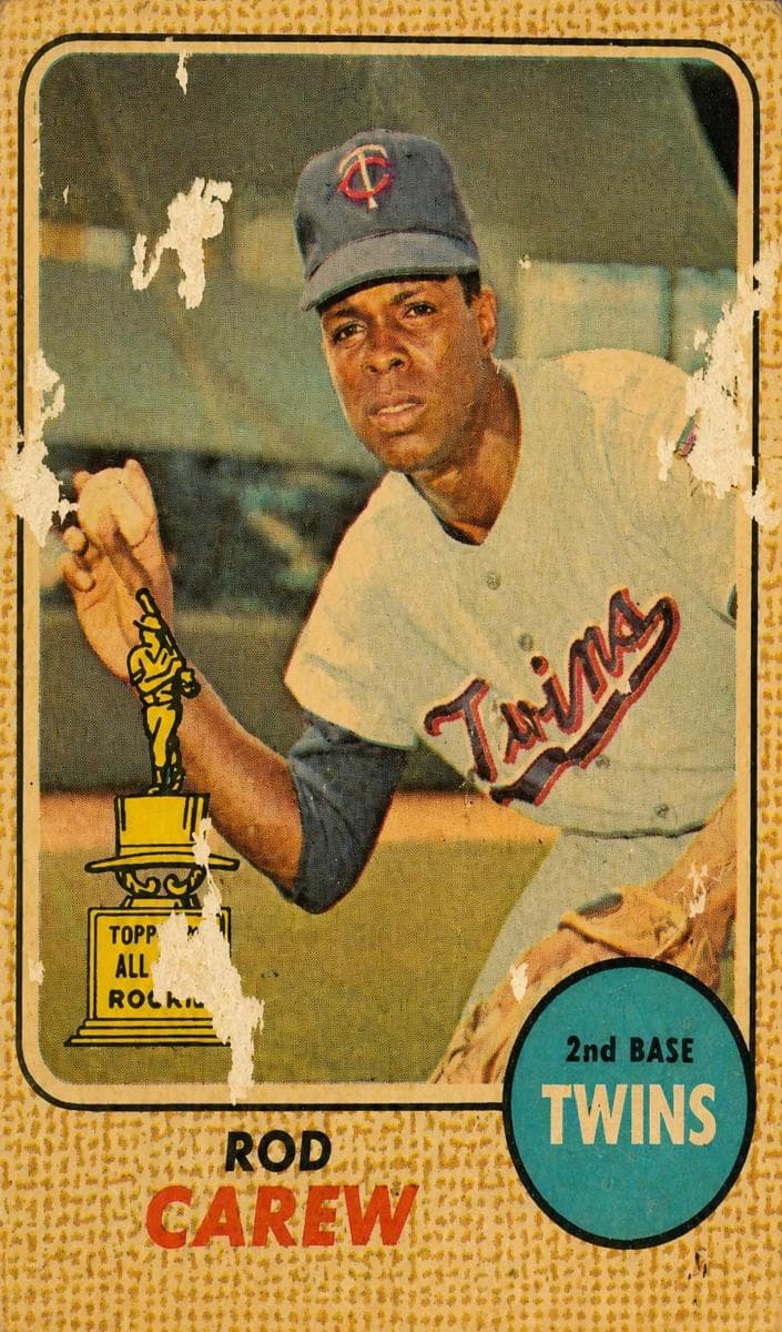 Rod Carew 1968 topps