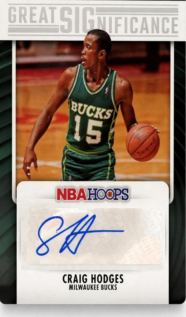 Craig Hodges trading card