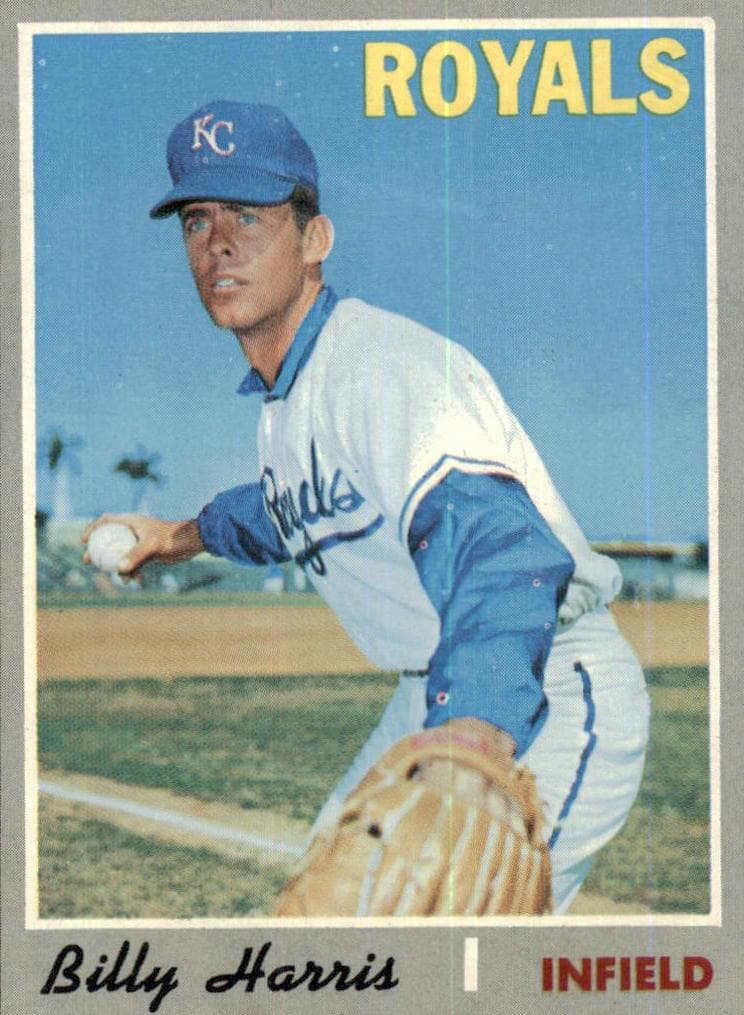 Billy Harris 1970 topps Topps
