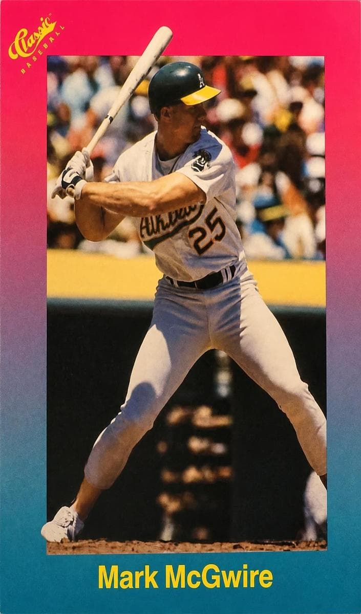 Mark McGwire 1989 unknown