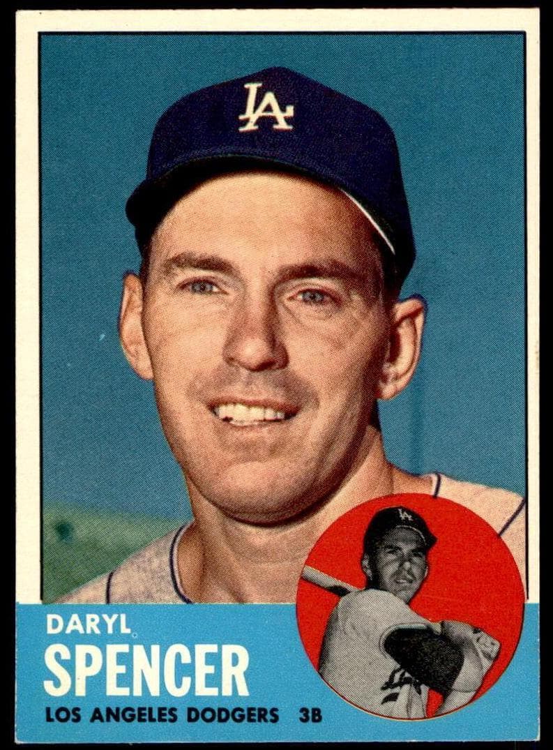 Daryl Spencer 1963 topps Topps