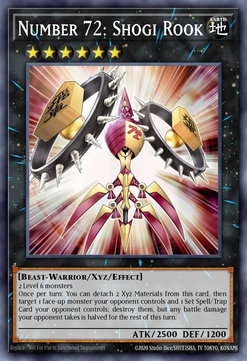 Number 72: Shogi Rook 2023 Yu-Gi-Oh! Battles of Legend: Monstrous Revenge