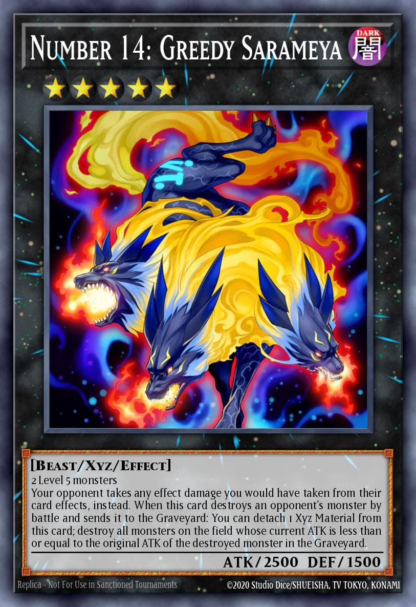 Number 14: Greedy Sarameya #PGL2-EN017