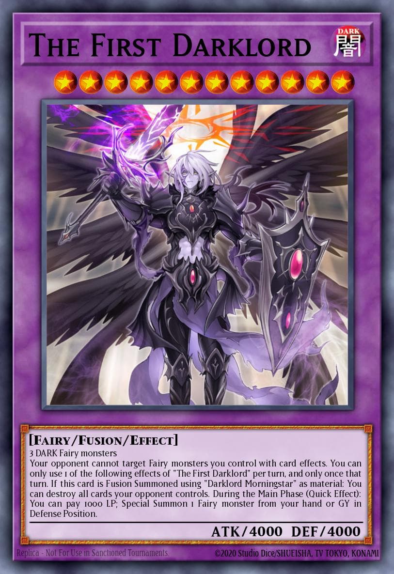 The First Darklord 2020 Yu-Gi-Oh! Rise of the Duelist 1st Edition