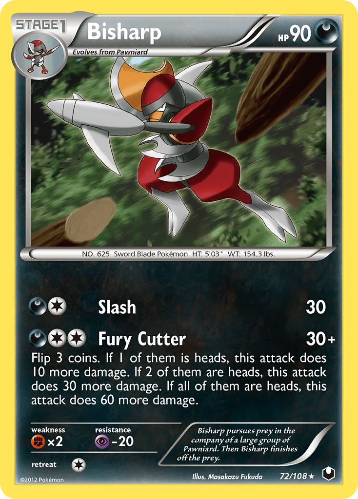 Bisharp 2012 Pokemon