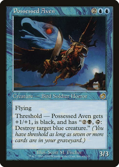 Possessed Aven 2004 Magic: The Gathering Torment