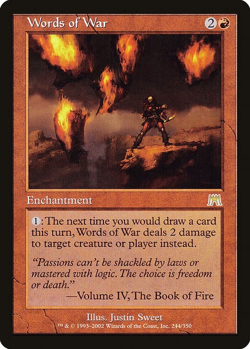 Words of War 2020 Magic: The Gathering The List Reprints