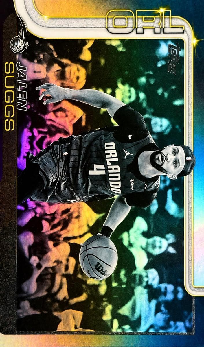 Jalen Suggs trading card