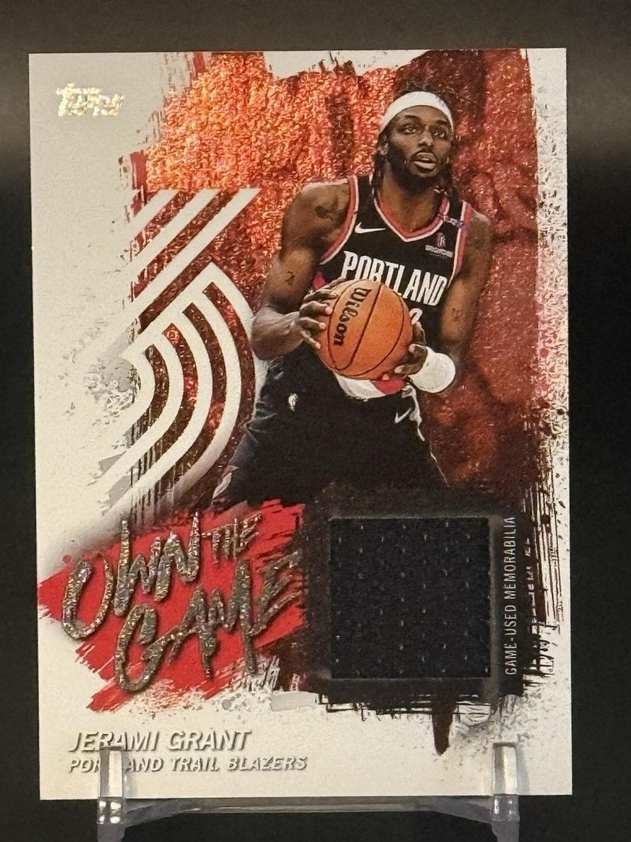 Jerami Grant trading card
