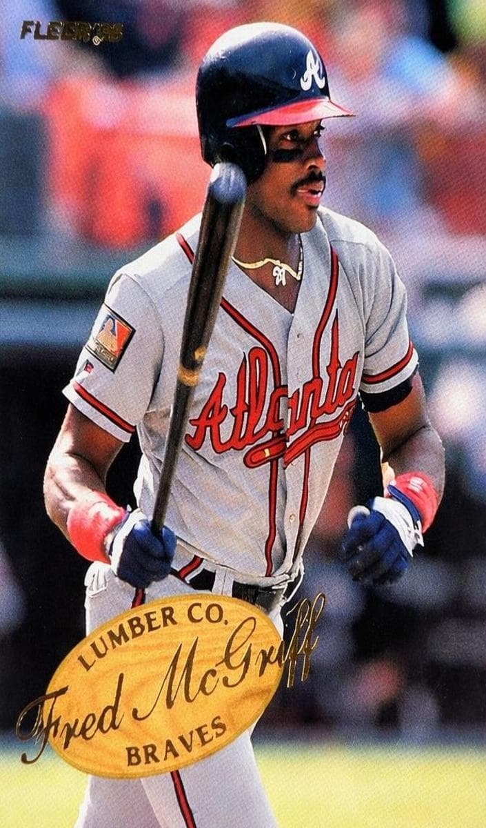 Fred McGriff 1995 fleer Fleer