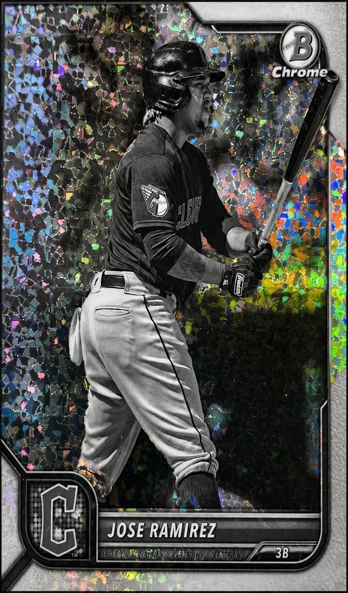 Jose Ramirez 2022 bowman Bowman Chrome