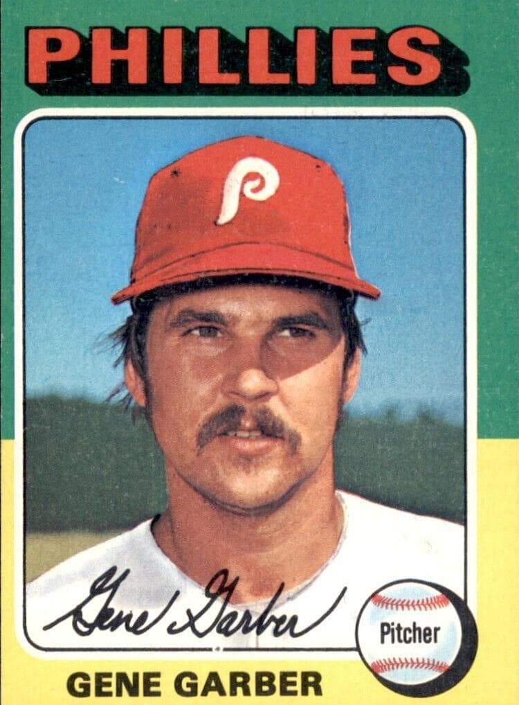 Gene Garber 1975 topps Topps